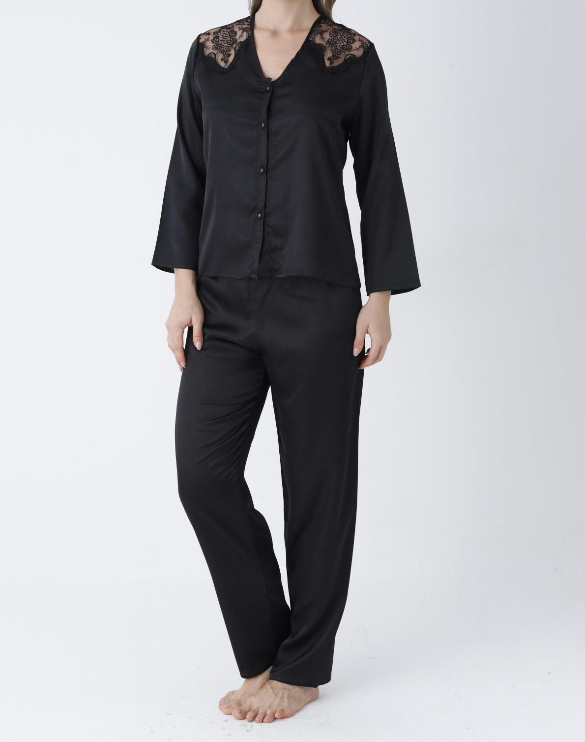 Noir temptation shirt and pants image 1