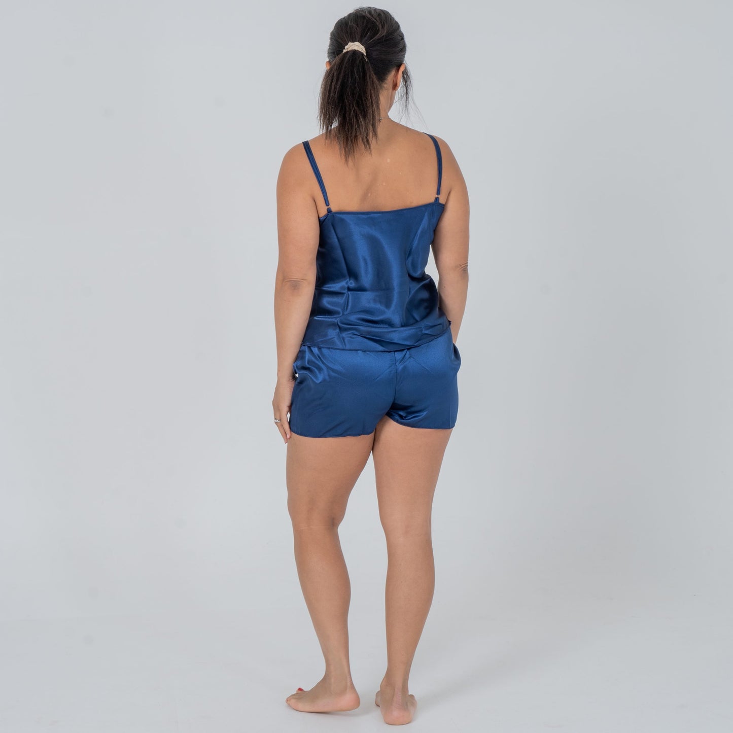 Noir temptation vest and short image 1