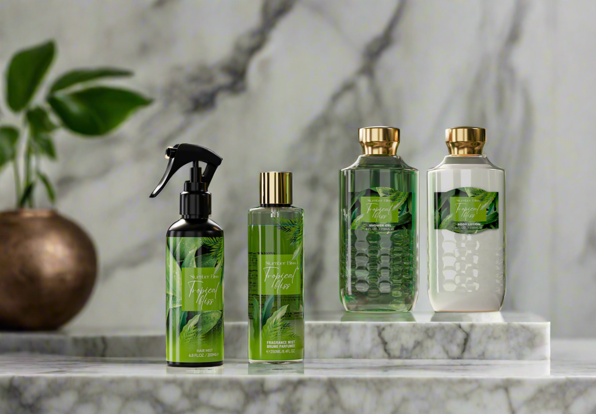 Tropical Bliss Self-Care Ritual Bundle (4-Piece)