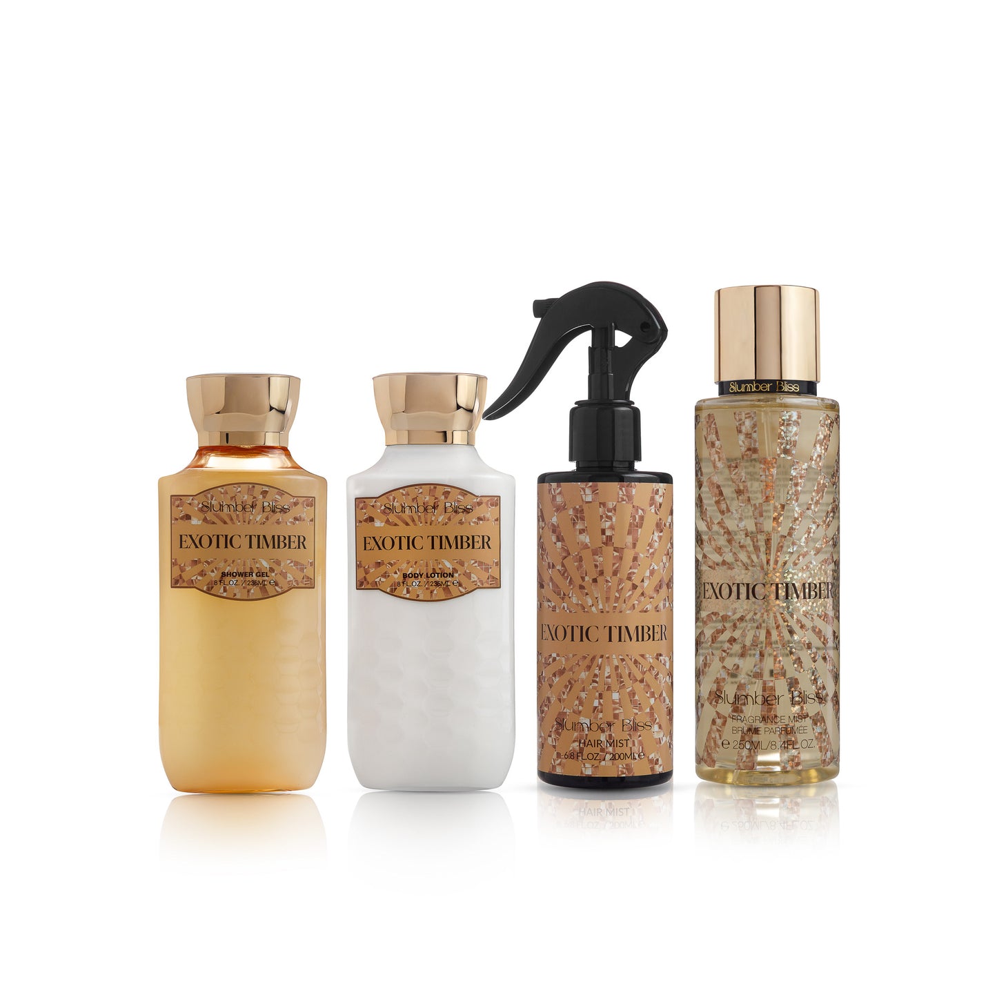 Exotic Timber Self-Care Ritual Bundle (4-Piece)